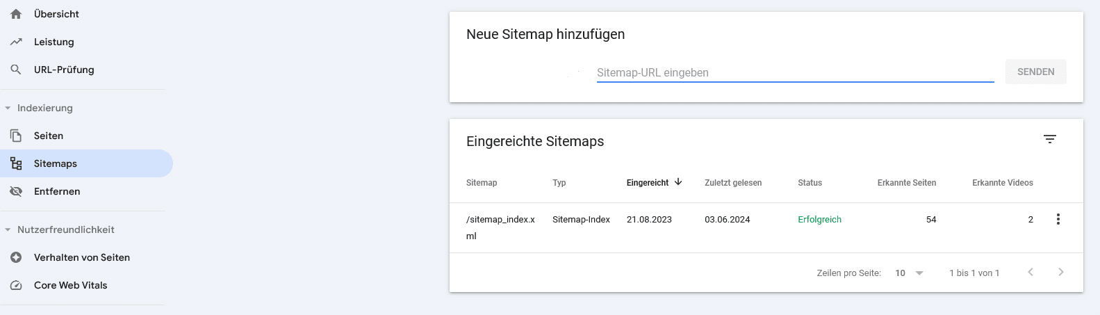 Technsiche SEO: XML-Sitemap bei Google einreichen